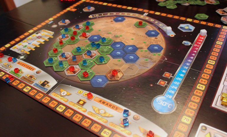 Terraforming Mars – Die Eroberung des roten Planeten als episches Strategiespiel